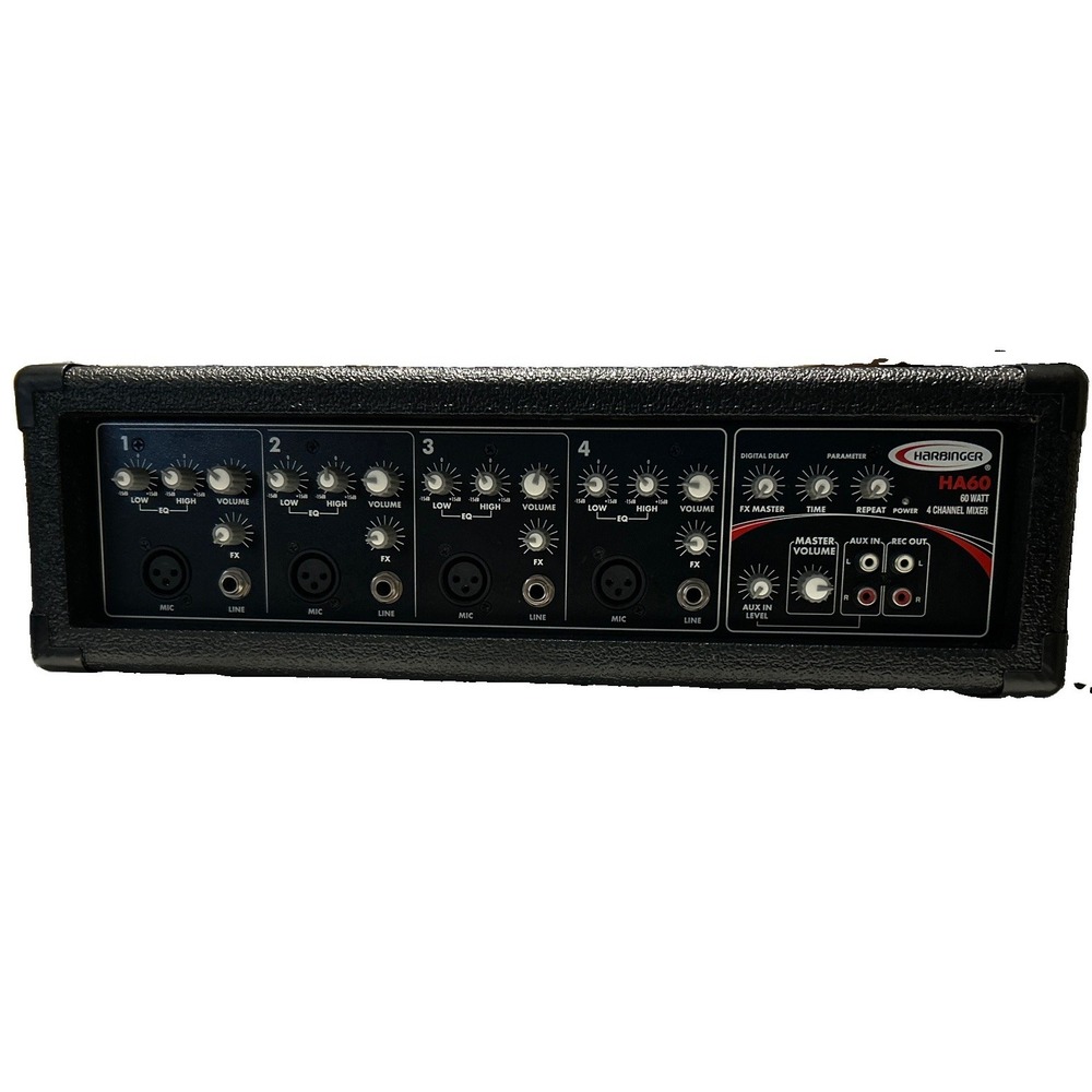 Harbinger HA60 60 Watt 4 Channel Mixer